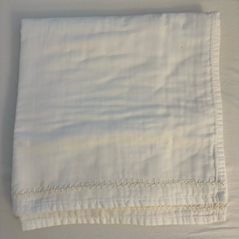 Restoration hardware crib bed skirt
